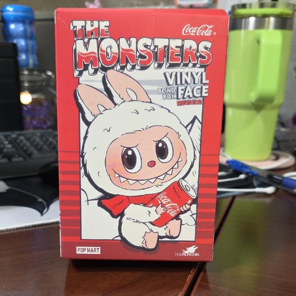 Popmart Labubu Coca-Cola The Monsters Vinyl Figure Box - Red and White - Picture 1 of 1